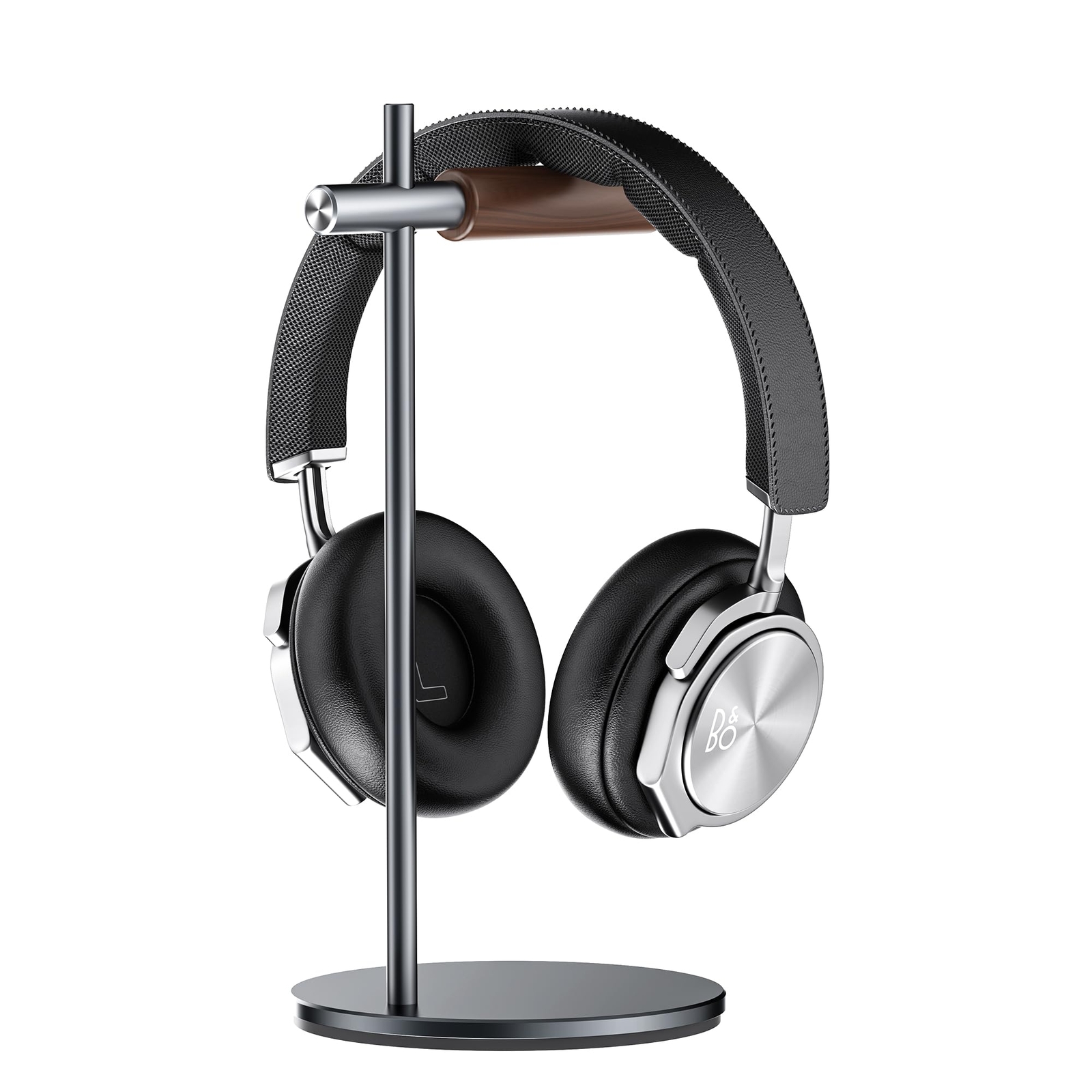 Slidon Headphone Stand Headset Stand for Desk Solid Wood & Aviation Aluminum ...