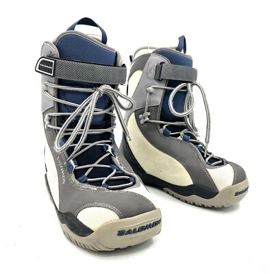 Salomon Ivy Gray Snowboard Boots Women's Size 7.5 | eBay