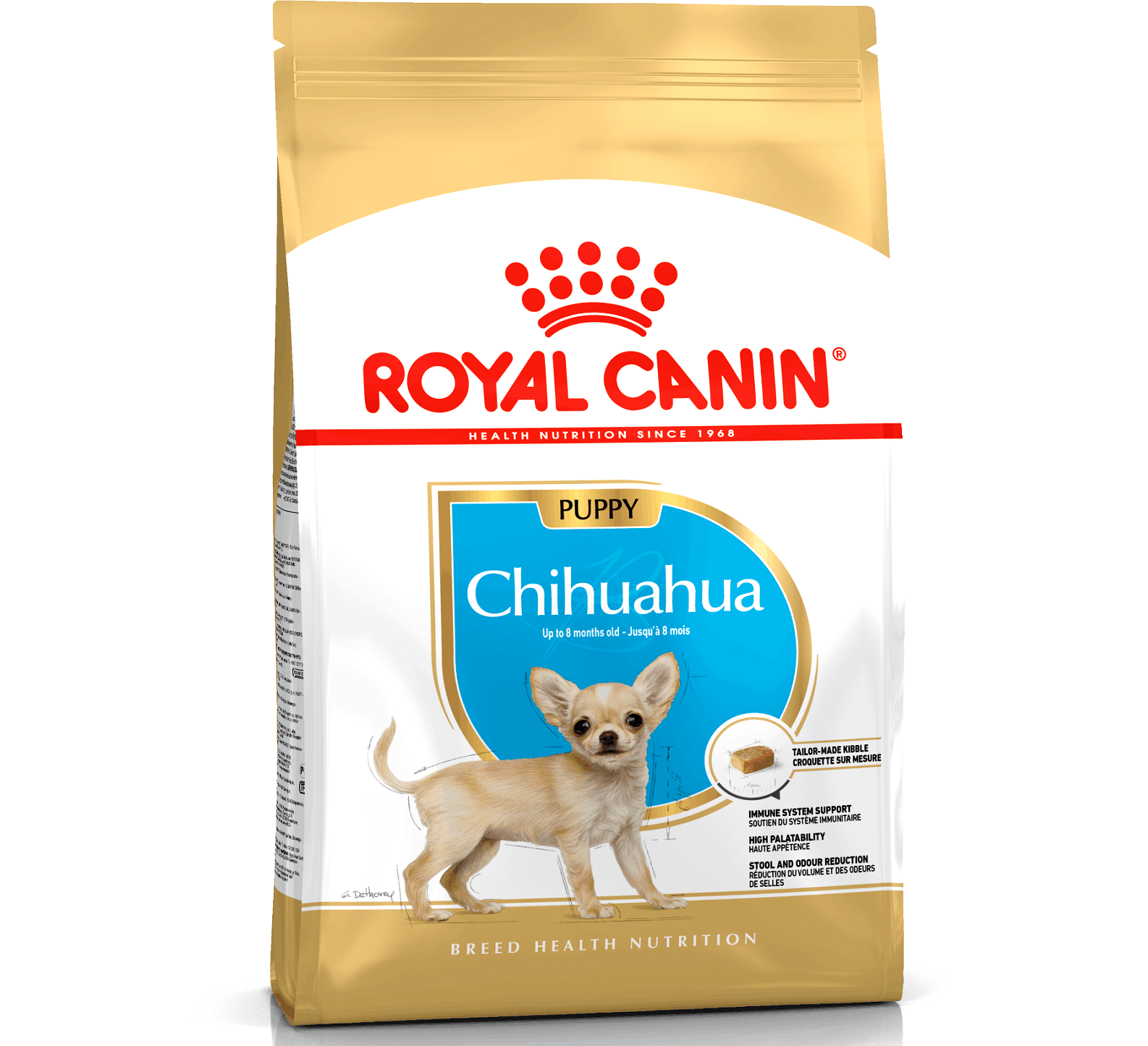 CHIHUAHUA PUPPY - (1.5kg) - Royal Canin Dog Breed Dry Food rc Junior Kibble Feed