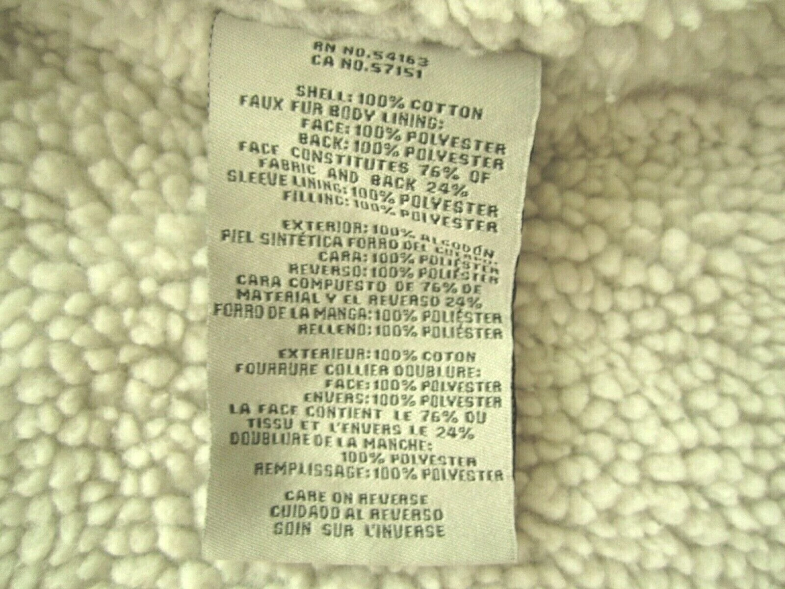 Levis Mens Sherpa Lined Trucker Jacket Grey Acid Wash Denim XL LW8RC790 - product detail image 9