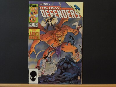 Marvel Comics: THE NEW DEFENDERS #152 Feb. 1986 Double Sized Final Issue!