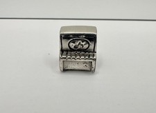 VTG Piano Music 925 Thai IBB Sterling Silver Bead Charm Signed Estate Sale Read