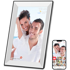 Frameo Digital Frame 10.1 Inch WiFi Digital Photo Frame with Roses