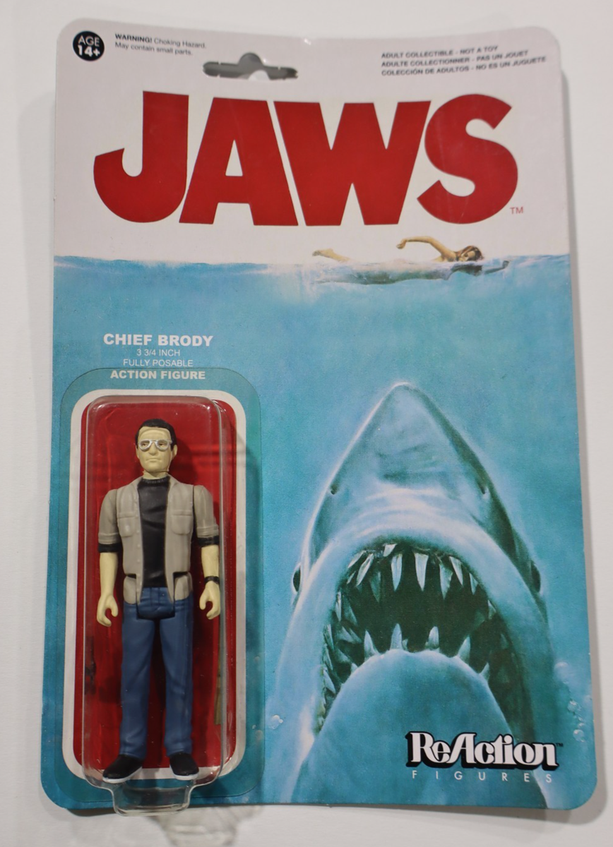 FunKo Reaction: Jaws Martin Brody Toy Figure for sale online