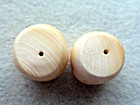ANTIQUE 2  PCS LARGE  TUBE SHAPE WHITE CORAL  SHELL  TRADE BEADS  W/  PINK TOUCH — photo 6