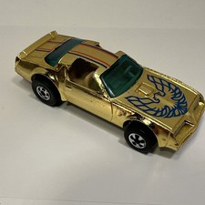 Vintage Hot Wheels Blackwall 1979 AMAZING GOLD CHROME Hot Bird Excellent Gen X