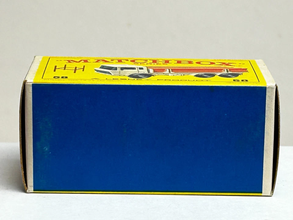 Matchbox No. 58 D.A.F. Camión viga con caja original, bonito Foto 4 de 4