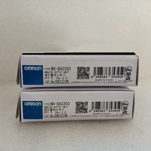 NEW OMRON IN BOX analog output unit NX-DA2203 NX-DA2203 1 year warranty - Picture 2 of 2