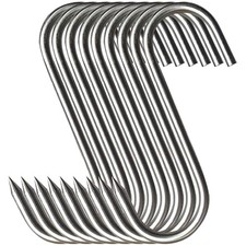 Fleischhaken, -Edelstahl-Metzgerhaken, Räucherhaken, Fleischverarbeitung zum ...