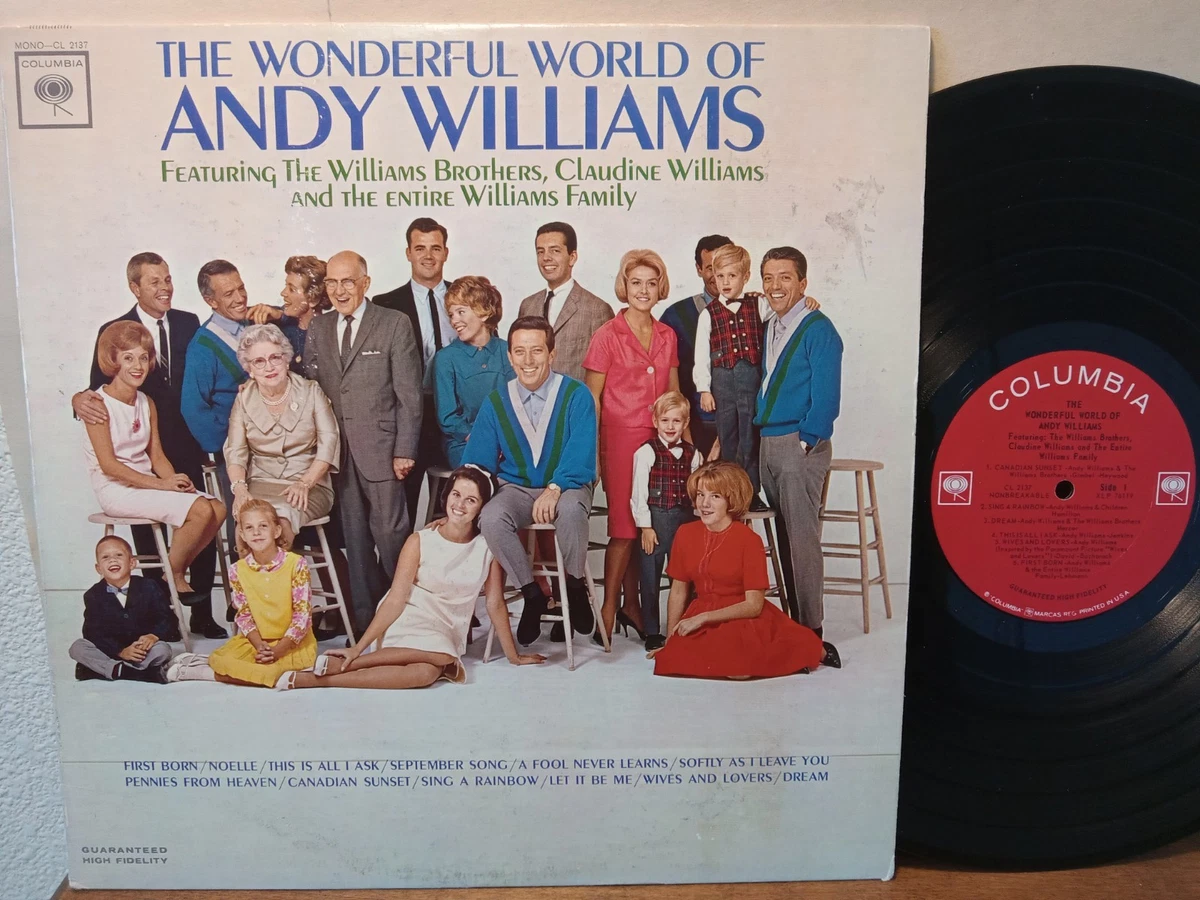 Andy Williams 33 RPM Speed LP Vinyl Records for sale | eBay
