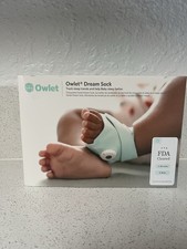 Owlet Dream Sock FDA-Cleared Smart Baby Monitor Mint Color