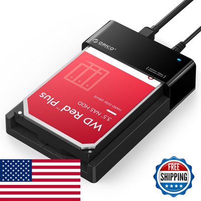 Orico External Usb 3.0 To Sata Hard Drive Lay-Flat Docking Station For 2.5 Or