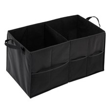 SFT-01166 Soft Storage Chest, Black Folding Car Trunk Organizer 25.5"L