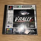V-Rally 2: Championship Edition Sony Playstation 1 PS1 Game Manual Included 