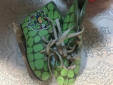 Vintage 1990 TMNT Teenage Mutant Ninja Turtles Children ROLLER SKATES BB3