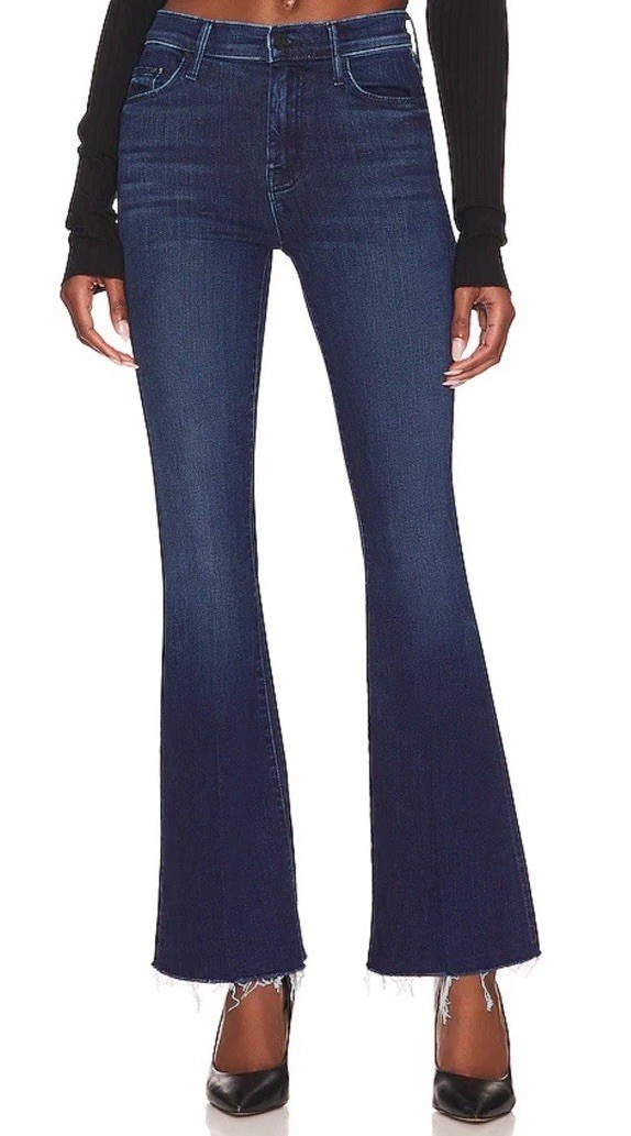 MOTHER The Weekender Fray Jeans in Heirloom Size 31 NWOT