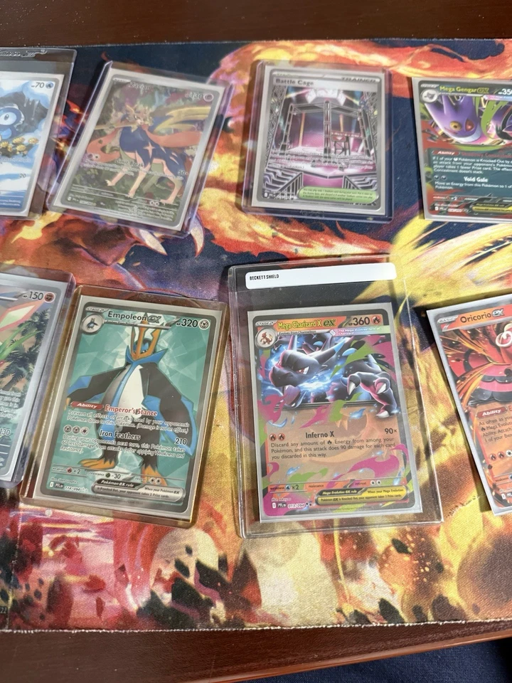 Pokémon Phantasmal Flames 批量 11 件 Mega 插图 罕见 全艺术 前教练 — 第 3/4 张图片