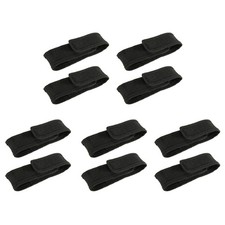 10pcs 13cm Black Nylon Holder Belt Pouch Case Bag for LED3240