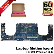 Dell Precision 5530 Motherboard Xeon E-2176M Quadro P2000 GPU LA-G341P 8MMNW
