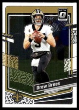 Drew Brees 2023 Donruss Optic #135 Saints NFL READ FREE SHIPPING AutographDen