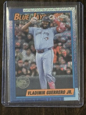 2025 Topps Series 1 - 1990 Topps Chrome Silver Pack Vladimir Guerrero Jr....