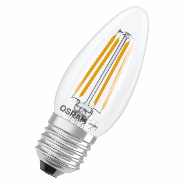 Osram E27 Led Lampe Star Classic B 40 Filament 3.4W Wie 40W WarmweißEs Licht-image
