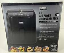 Bella PRO - 6-qt. Touchscreen Air Fryer - Matte Black OB