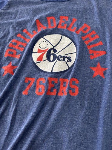 Pre-owned Philadelphia 76ers Mitchell and  Ness 3/4 Sleeve Men’s Shirt Size 3XL - Picture 5 of 5