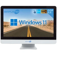 Aio All IN One i3 22 " FHD Touchscreen 8GB RAM SSD 240GB Windows 36 1/12ft2 PC