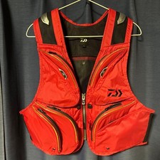 Gilet da Pesca Daiwa L Rosso