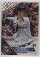 2016 Topps Chrome Update X-Fractor 53/99 Byung-Ho Park #HMT15 1n1p