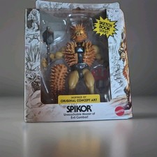 MASTERS OF THE UNIVERSE MOTU ORIGINS SKETCHBOOK SERIES SPIKOR ACTION FIGURE