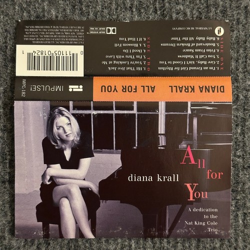 Diana Krall All For You Cassette Tape 1996 Impulse! Contemporary Jazz - Picture 4 of 5
