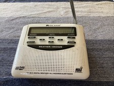 NOAA Weather Radio - Midland Digital Public Alert - WR-120 - Tested - Works 