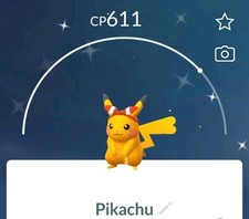 Pokémon Go / Shiny Mays Bow Pikachu / Kostüm Go Tour 2026