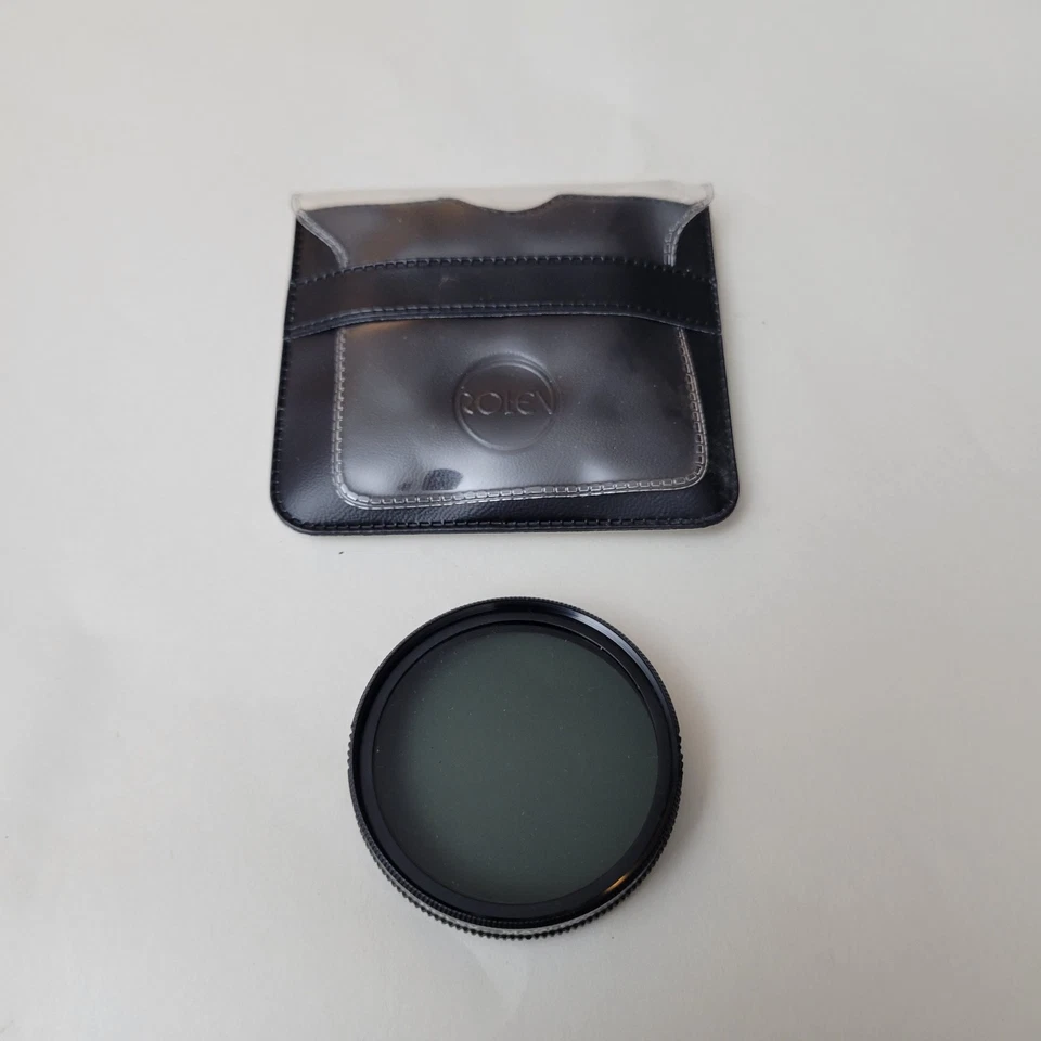 Rolev M.G. 55mm Green, M.G. 55mm 85B, Magi-Pol 49mm Black filter- Set of 3 - Image 2 of 4