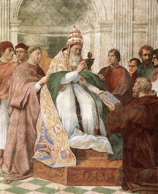 Raphael Gregory Ix Approving the Decretals Kunstdruck Poster Wanddeko Luxus Ex