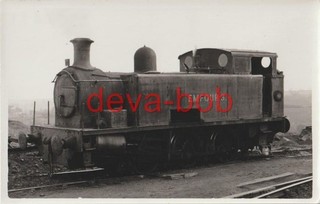 Railway Photo Hudswell Clarke 1878/54 NCB Emfour.3 Bentinck Colliery 0 6 0T Loco