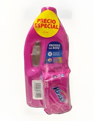 Vanish Oxi Action Liquid Stain Remover + Laundry Bar Soap