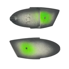 Pack of 2 Hand Airbrushed Meatheads for Salmon - SEASICK WADDLER