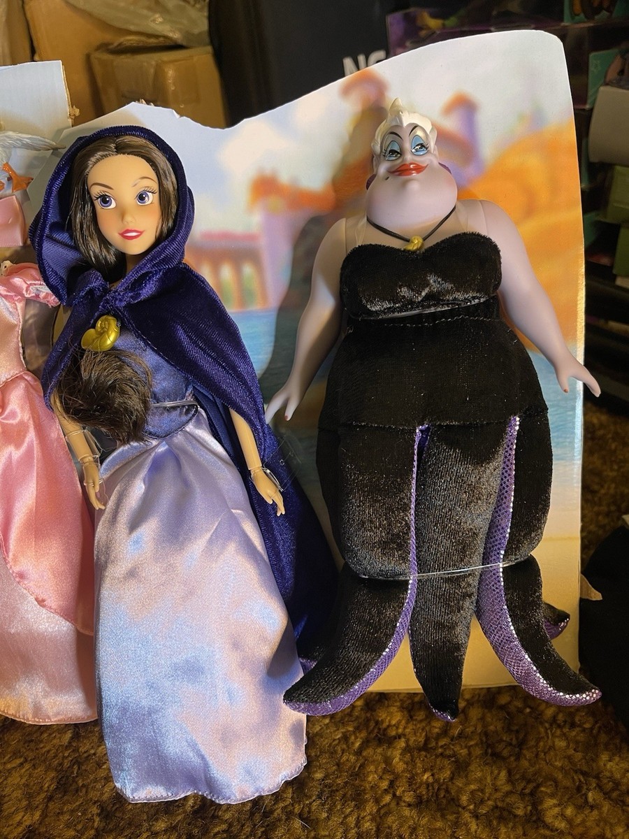 Disney Store The Little Mermaid Deluxe Doll Gift Set- Vanessa