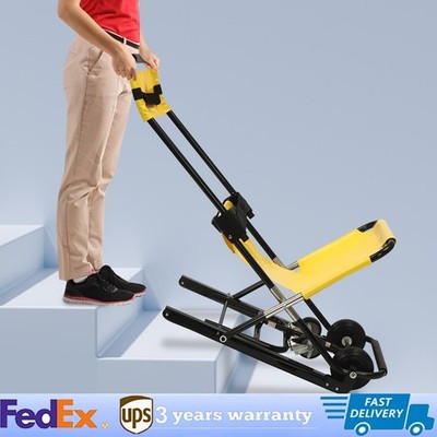 Portable Foldable Stair Lift Chair Elevator Stair Lifting Climbing Wheelchair