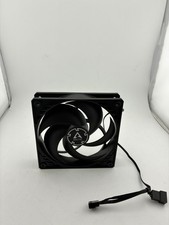 ARCTIC P12 Silent 3-Pin 120mm 12cm Black PC Case Fan 24CFM 0.08 Sone 1050RPM
