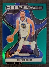 2024-25 Panini Prizm - Deep Space Stephen Curry #10 Green Prizm