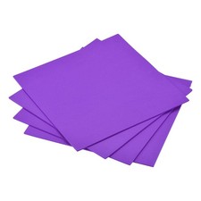 4 Pcs Purple EVA Foam Sheets 10 x 10 Inch 3mm Thickness for Crafts DIY Projects