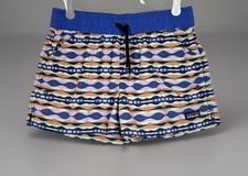 PATAGONIA Baggies Shorts Girls Costa Rica Coast Highway Blue Sz XL