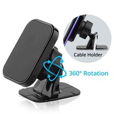 360  Rotation Strong Magnetic Mag Safe Air Vent Car Mount Dashboard Phone Holder