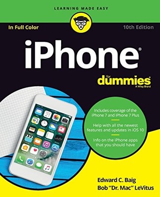 iPhone For Dummies (For Dummies (Lifestyle)) by LeVitus, Bob 1119283132