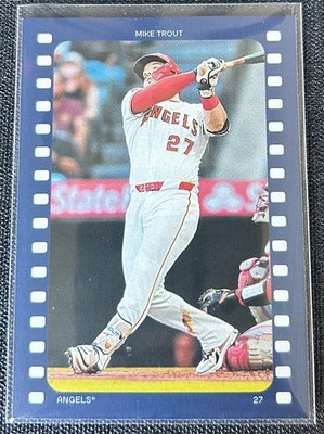 2026 Topps Heritage Mike Trout Ready, And Action! Blue #RA-MT | eBay