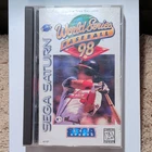 SEGA Sports World Series Baseball 98 Sega Saturn  including manual and case.